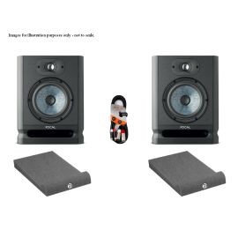 Focal Alpha 65 Evo (Pair) With Isolation Pads & Cables Package