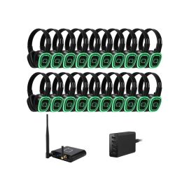 Q-Audio silent disco kit for events and parties