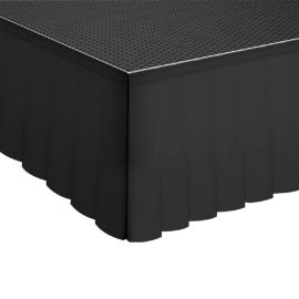 Global Truss GT Stage Deck Polyester Pleated Skirt (105 x 40cm)