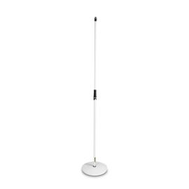 Gravity GMS23W Microphone Stand with Round Base White