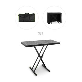 Gravity KSX 2 RD SET 1 Keyboard stand X-Form double and support table
