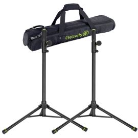 Gravity SP 5112 B Traveler Speaker Stand (Pair) with Bag
