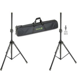 Gravity SP 5211 ACB Pneumatic Speaker Stands (Pair) with Transport Bag