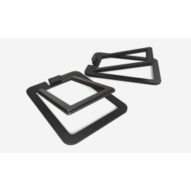 Kanto Desktop Speaker Stands (S2 Small) - Black (Pair)