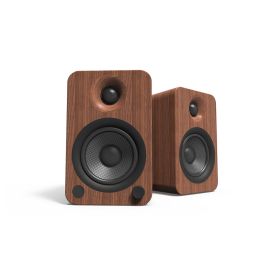 Kanto YU4 Powered Bookshelf Speakers (Pair) - Walnut