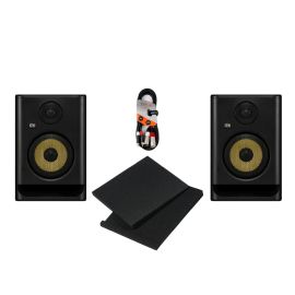 KRK RP5 Gen 5 (Pair) With Isolation Pads & Cables Package