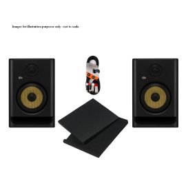 KRK RP8 Gen 5 (Pair) With Isolation Pads & Cables Package