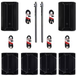 LD Systems ICOA® PRO 15A & 4x PRO SUB 21A Package