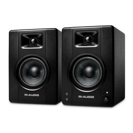 M-Audio BX4 Active Studio Monitor Pair Angle