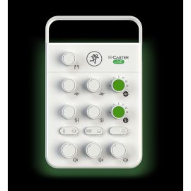 Mackie M-Caster Live Portable Streaming Mixer (White)