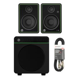 Mackie CR4-XBT & CR8S-XBT Active Bluetooth Subwoofer Package
