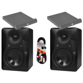 Mackie MR824 With Isolation Pads & Cables