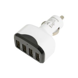 Mercury 4 Port USB In-Car Charger 4800mA