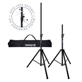 Novopro SS3R Premium Speaker Stands With Air Cushioning