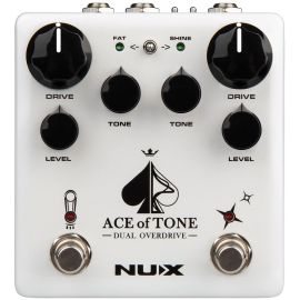 NU-X Ace of Tone Dual Stacked Overdrive Pedal