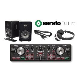 Numark DJ2GO2 Touch, Active Bluetooth Speakers & Headphones