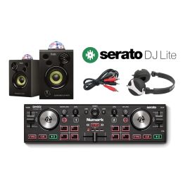 Numark DJ2GO2 Touch, Active Party Speakers & Headphones