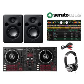 Numark Mixtrack Pro FX & M1 Active MK3 DJ Package