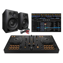 Pioneer DDJ-400 Controller, DM-40 Active Speakers & Headphones