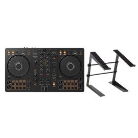 Pioneer DDJ-FLX4 DJ Controller + Laptop Stand Package