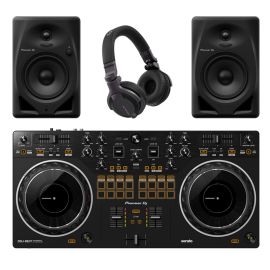 Pioneer DJ DDJ-REV1, DM-50D + HDJ-CUE1 DJ Package