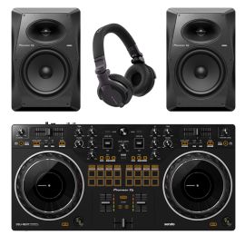 Pioneer DJ DDJ-REV1, VM-80 + HDJ-CUE1 DJ Package