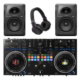 Pioneer DJ DDJ-REV7, VM-70 + HDJ-CUE1 DJ Package