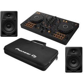 Pioneer DJ DDJ-FLX4 & DM-50D & DJC-B