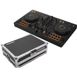 Pioneer DJ DDJ-FLX4 + MAGMA WORKSTATION