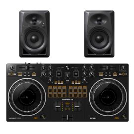 Pioneer DJ DJ DDJ-REV1 + DM-40 DJ Package