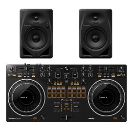 Pioneer DJ DJ DDJ-REV1 + DM-50D DJ Package