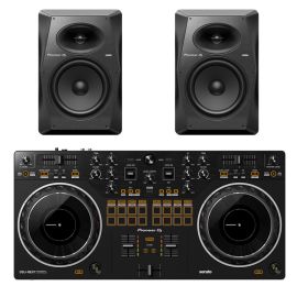 Pioneer DJ DJ DDJ-REV1 + VM-80 DJ Package