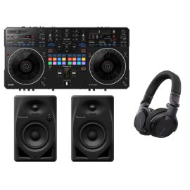Pioneer DJ DDJ-REV5, DM-40D + HDJ-CUE1 Bundle