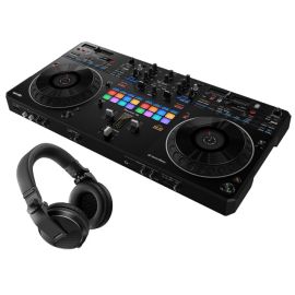 Pioneer DJ DDJ-REV5 & HDJ-X5 Black Bundle