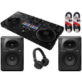 Pioneer DJ DDJ-REV5, VM-50 & HDJ-CUE1 DJ Package