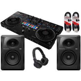 Pioneer DJ DDJ-REV5, VM-70 & HDJ-CUE1 DJ Package