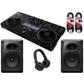 Pioneer DJ DDJ-REV5, VM-80 & HDJ-CUE1 DJ Package