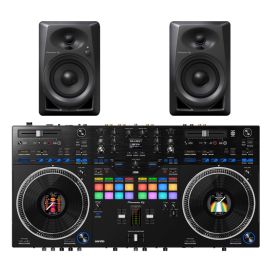 Pioneer DJ DJ DDJ-REV7 + DM-40 DJ Package