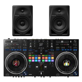 Pioneer DJ DJ DDJ-REV7 + DM-50D DJ Package