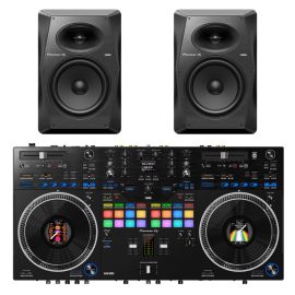 Pioneer DJ DJ DDJ-REV7 + VM-80 DJ Package