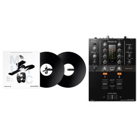 Pioneer DJ DJM-250 MK2 DJ Mixer + Rekordbox DVS Control Vinyl (Black)