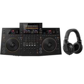 Pioneer DJ Opus Quad All-In-One DJ System + HDJ-X5 Black