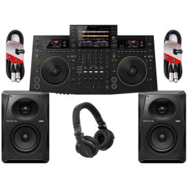 Pioneer DJ Opus Quad All-In-One DJ System + VM-50 + HDJ-CUE1