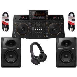 Pioneer DJ Opus Quad All-In-One DJ System + VM-70 + HDJ-CUE1