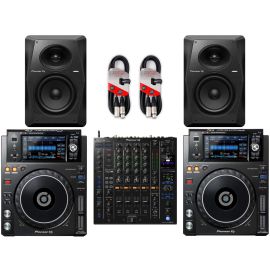 Pioneer DJ XDJ-1000 MK2, DJM-A9, VM-70