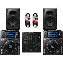 Pioneer DJ XDJ-1000 MK2, DJM-A9, VM-80