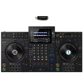Pioneer DJ XDJ-AZ + DJ TechTools Chroma Drive USB (Black) 128GB