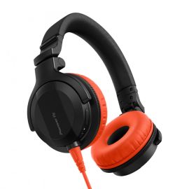 Pioneer HDJ-CUE1 Headphones + Orange Accessory Pack