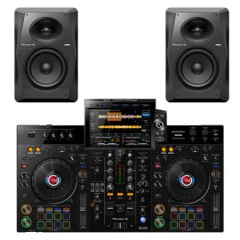 Pioneer DJ XDJ-RX3 All-In-One DJ System + VM-70 Active Speakers