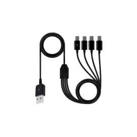 Q-Audio Replacement Charging Cable – SD-CH20 / SD-CH48 USB-A to 4-Way USB-C